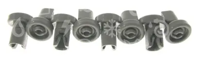 kolečko koše myčky ZANUSSI/ELECTROLUX/AEG, sada 8 ks, prům.24mm
